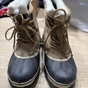 Outbrook Griz 3/Snow Boots Lining Leather & Rubber Size Men's 9 Heavy